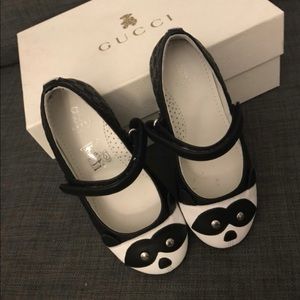 Baby Gucci girl panda flat